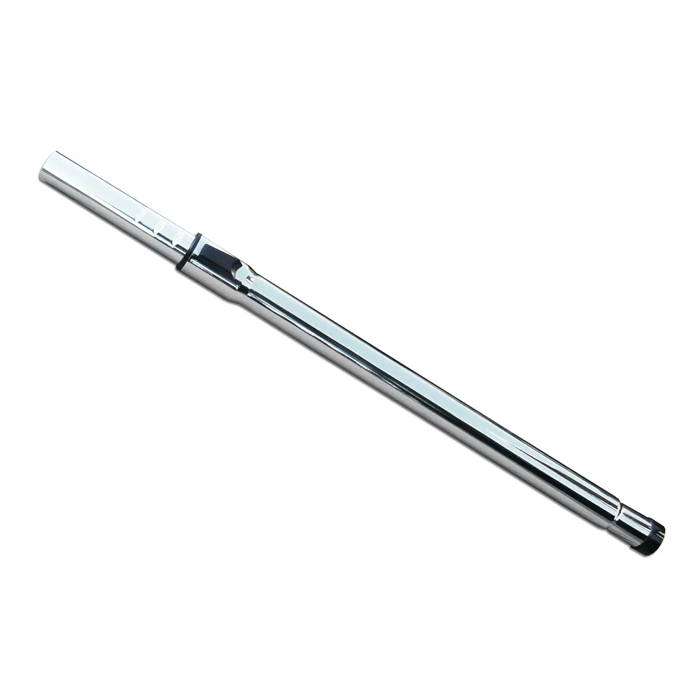 Teleskopická trubica s krokovým zámkom z odolnej chrómovej ocele. Určené na centrálne vysávanie.