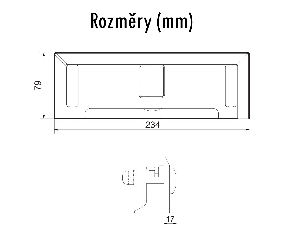 Automatická lopatka VacPan Due - tmavo hnedá.