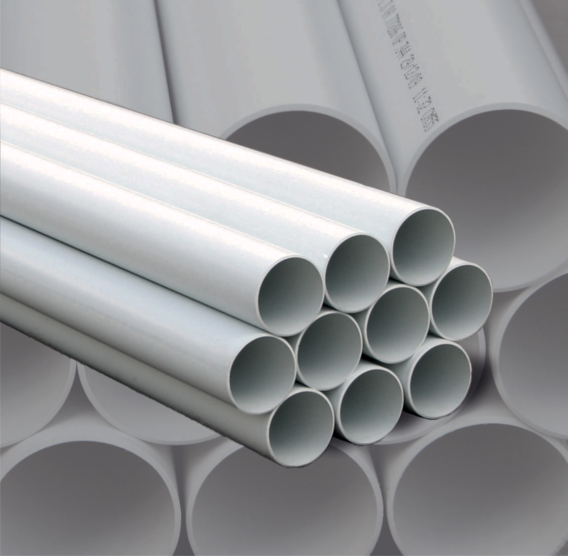 PVC potrubie hrubostenné - 50,8mm - dĺžka 1,5 m - s nepriľnavým povrchom.