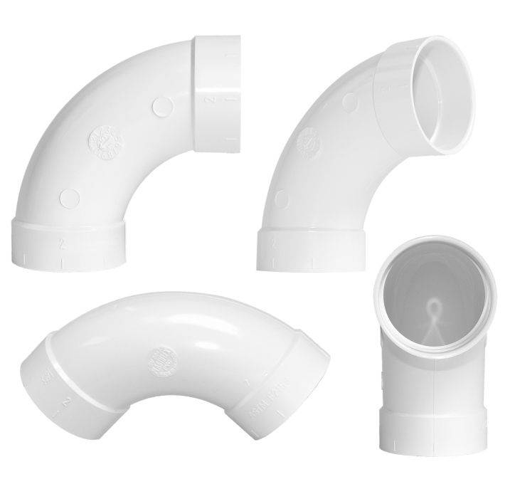 Oblúk 90° F/F s nepriľnavým povrchom.