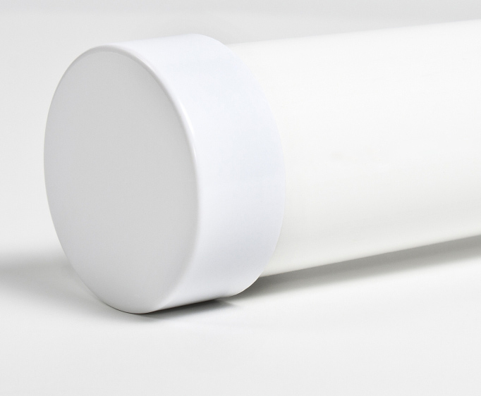 Viečko na nelepené uzavretie (zaslepenie) potrubia centrálneho vysávania.