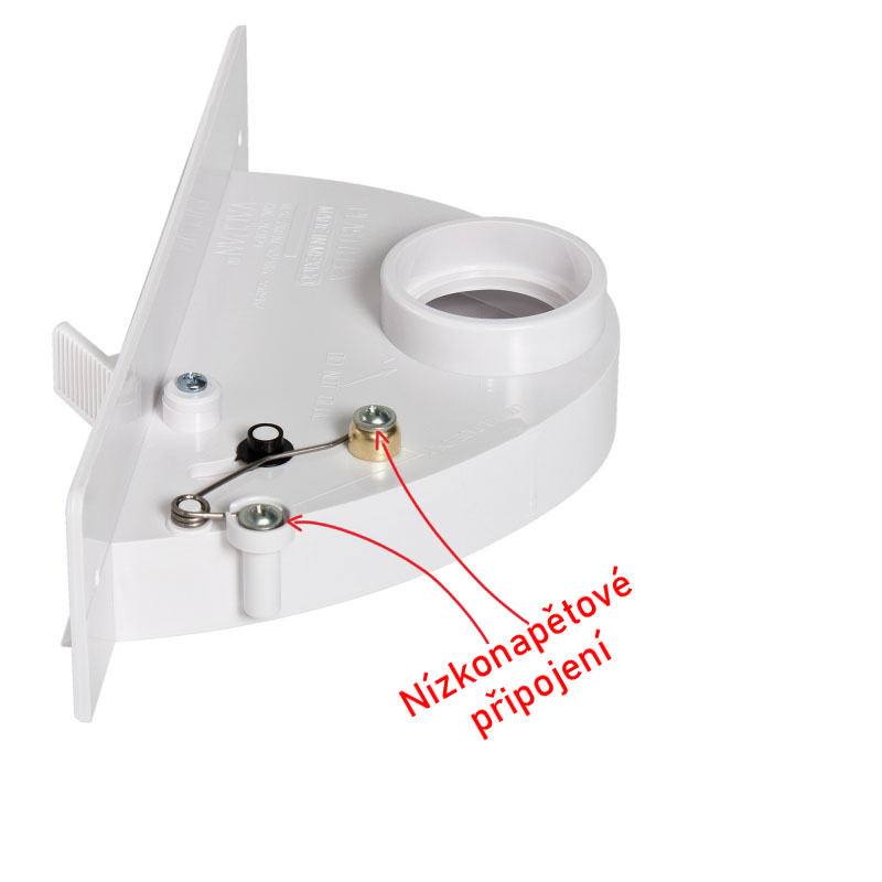 Podlahová štrbina Vacpan - alpská biela s nepriľnavým povrchom. Určené pre centrálne vysávače.