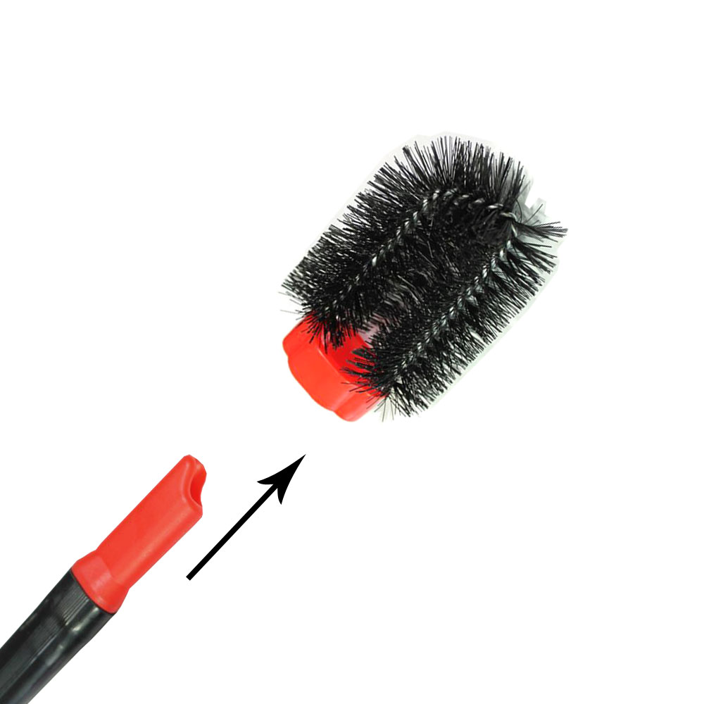 Ohybná štrbinová hubica s "U" kefou. Určené pre centrálne vysávače a centrálne vysávanie.