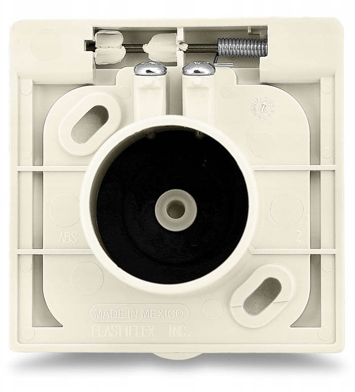 Vysávačová zásuvka centrálneho vysávania DELUXE SQUARE - Béžová