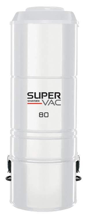 Centrálny vysávač HAYDEN 80 Super Vac (745 AW) s dvoma motormi + Sada príslušenstva PREMIUM s hadicou 9,1 m (11 ks).