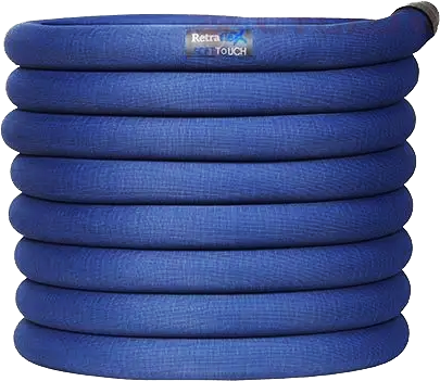 Skrytá hadica v stene Retraflex 18 m - Inštalačný komplet - vrátane návodu.