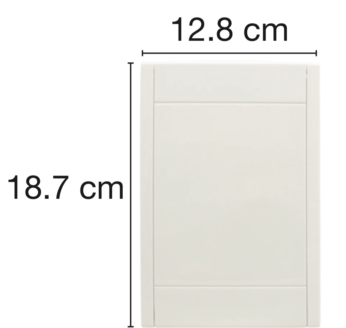 Skrytá hadica v stene Retraflex 15m - Sada príslušenstva (8 ks) + Dvierka Retraflex, určená pre centrálne vysávanie