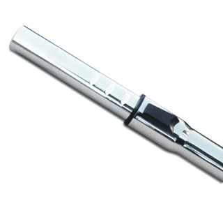 Teleskopická trubica s krokovým zámkom z odolnej chrómovej ocele. Určené na centrálne vysávanie.