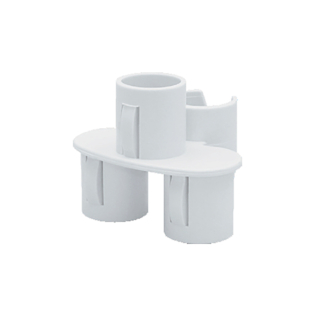 Držiak na 3 ks malého príslušenstva. Určené pre centrálne vysávače.