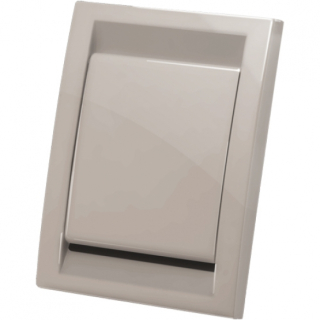 Vysávačová zásuvka MAGNUM - farba šedá. Vysoká odolnosť a kvalita.