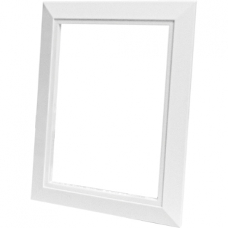 Rámček na vysávačovú zásuvku MAGNUM - farba biela.