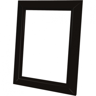 Rámček na vysávačovú zásuvku MAGNUM - farba čierna.