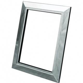 Rámček na vysávačovú zásuvku MAGNUM - farba chrómová.