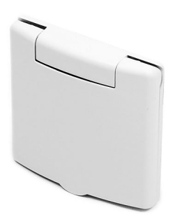 Vysávačová zásuvka centrálneho vysávania DELUXE SQUARE - Biela