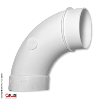 Oblúk 90° M/F s nepriľnavým povrchom.