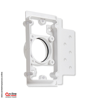 Základňa pod vysávačovú zásuvku - obdĺžnik - DELUXE LONG s nepriľnavým povrchom.