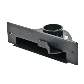 Podlahová štrbina Vacpan - čierna s nepriľnavým povrchom.