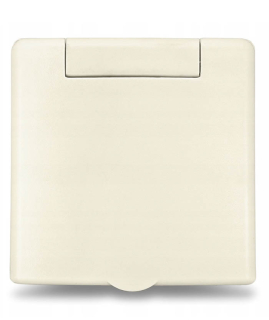 Vysávačová zásuvka centrálneho vysávania DELUXE SQUARE - Béžová